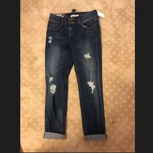 Size 4 crop boyfriend jeans